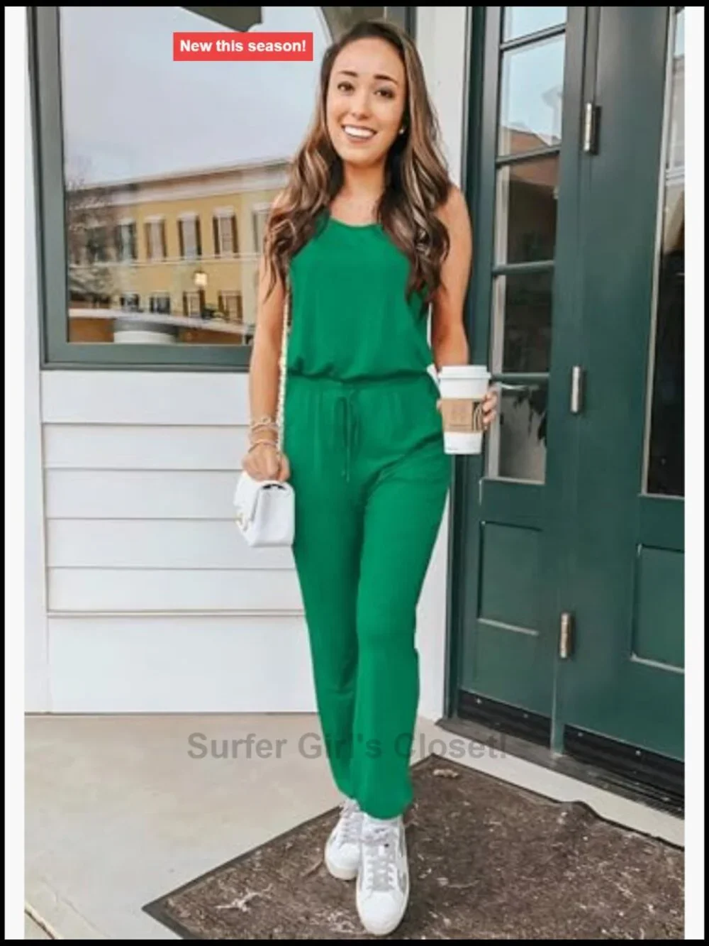 Matching 2 Piece Lounge Set: Sleeveless Tank & Jogger Pants Activewear Travel